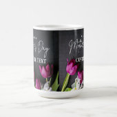 母パーソナライズされた日の名前MAG コーヒーマグカップ (中央)