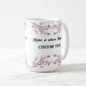 母パーソナライズされた日の名前MAG コーヒーマグカップ (正面右)