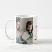 母パーソナライズされた日の贈り物 | カスタム写真マググ コーヒーマグカップ (左)