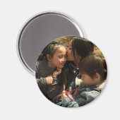 母パーソナライズされた日マグネット マグネット (正面/裏面)