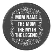 母パーソナライズされた日 アイスホッケーパック (正面)