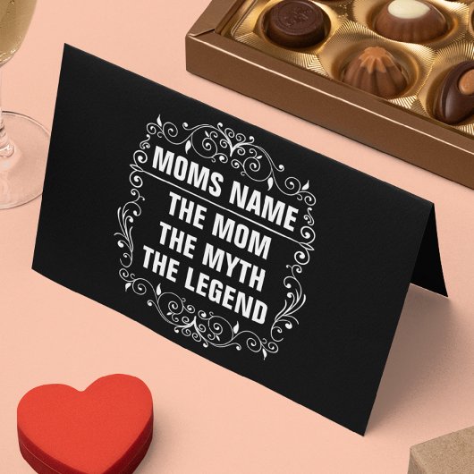 母パーソナライズされた日 カード