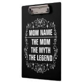 母パーソナライズされた日 クリップボード (左)