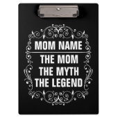 母パーソナライズされた日 クリップボード (正面)