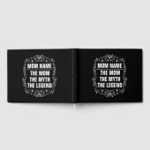 母パーソナライズされた日 ゲストブック (全面)