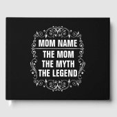 母パーソナライズされた日 ゲストブック (正面)