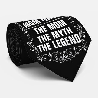 母パーソナライズされた日 ネクタイ