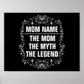 母パーソナライズされた日 ポスター (正面)