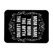 母パーソナライズされた日 マグネット (横)