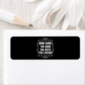 母パーソナライズされた日 ラベル (インサイチュ)