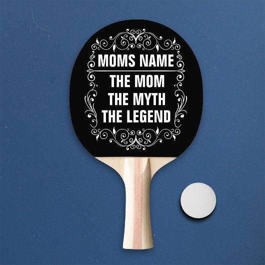 母パーソナライズされた日 卓球ラケット