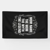 母パーソナライズされた日 横断幕 (横)