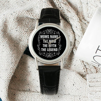 母パーソナライズされた日 腕時計