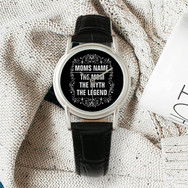 母パーソナライズされた日 腕時計 (クリエイターアップロード済み)