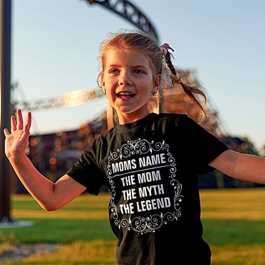 母パーソナライズされた日 Tシャツ