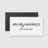 母パーソナライズされた最高の日 (正面/裏面)