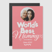 母パーソナライズされた母の日、世界の母最高のの贈り物 (正面/裏面)