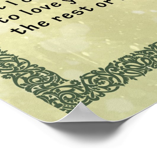 母パーソナライズされた狼の毛布から娘に ポスター (角)