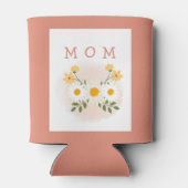 母パーソナライズされた絶縁缶母の日 缶クーラー (裏面)