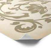 母パーソナライズされた蝶ブラからの私の娘に ポスター (角)