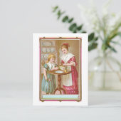 母ビクトリアンと娘ベーキング ポストカード (スタンド正面)