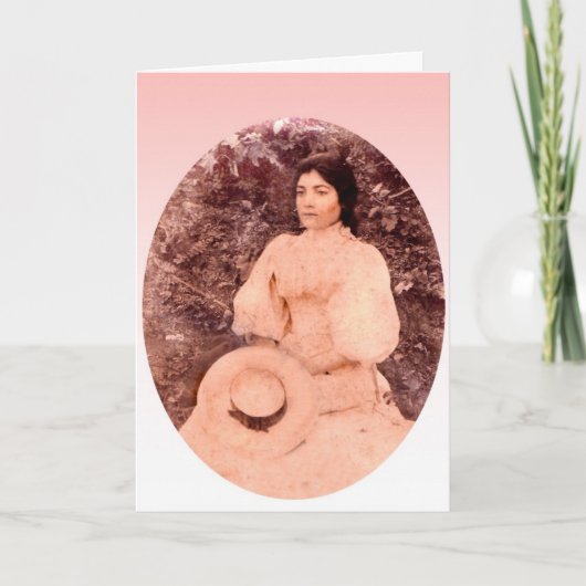 母ファッションドの日 カード (正面)