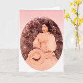 母ファッションドの日 カード (黄色い花)