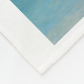 母ファミリー写真コラージュピンクハート フリースブランケット (角)