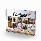 母フォトコラージュエレガント記念 フォトブロック (右)