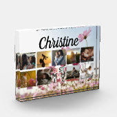 母フォトコラージュエレガント記念 フォトブロック (左)