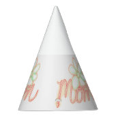 母フラワーアート パーティーハット (右)