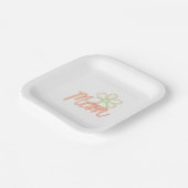 母フラワーアート ペーパープレート (傾斜あり)