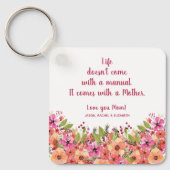母フローラ キーホルダー (正面)