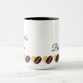 母ブルムグ – パパのコーヒーマグ編集可能 マグカップ (中央)