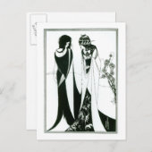 母ヘロディアとのサロメ, 1894年(リトロ) (b/ ポストカード (正面/裏面)