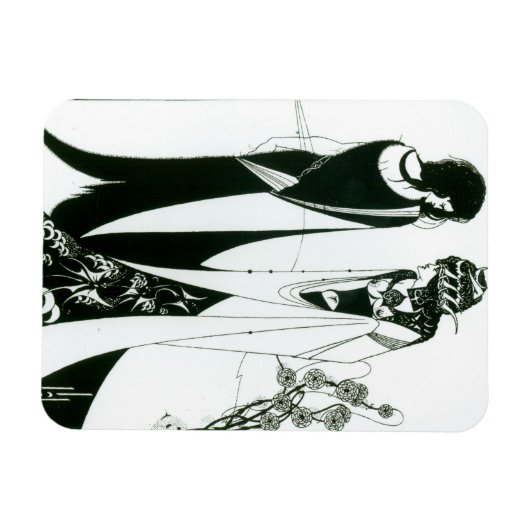 母ヘロディアとのサロメ, 1894年(リトロ) (b/ マグネット (横)