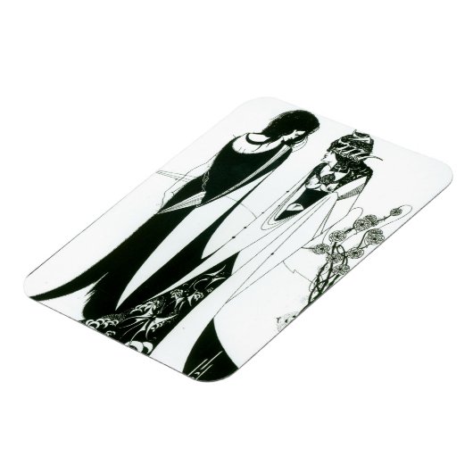 母ヘロディアとのサロメ， 1894年（リトロ） (b/ マグネット (左側)