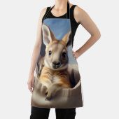 母ベビーカンガルオパウチピークアート エプロン (インサイチュ)