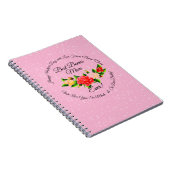 母ボーナス母マザーズの日 ノートブック (右側)