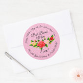 母ボーナス母マザーズの日 ラウンドシール (封筒)