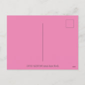 母ポニーと彼女のかわいいバレンタインフィリー、馬 シーズンポストカード (裏面)