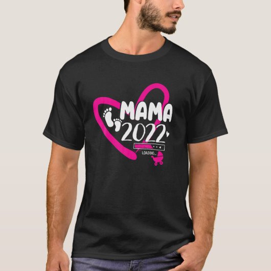 母マおもしろいマロード2022新しいママ2022 Tシャツ (正面)