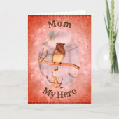 母マイヒーローワグバード誕生日カード カード (正面)