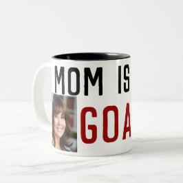 母マグモダンママ最高のマ母ヤギコーヒーマグ ツートーンマグカップ
