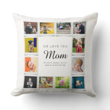 母マザーズ日フォトコラージュテンプレート白