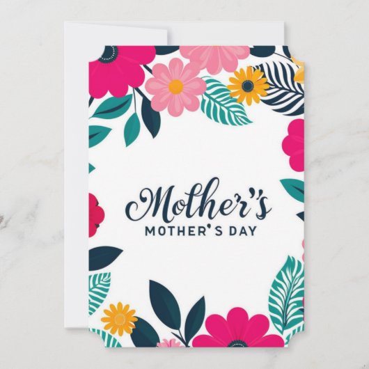 母マザーデイ カード (正面)