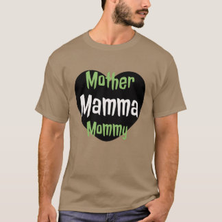 母ママのママのデザインおもしろい Tシャツ