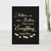 母ママ母の日ママのギフトおもしろいママ カード (正面)