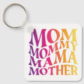 母ママ母キーチェーン キーホルダー (正面)