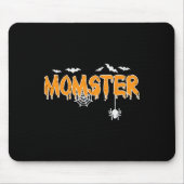 母ママ母マママママッチングファミリーハロウィーンコスタム マウスパッド (正面)